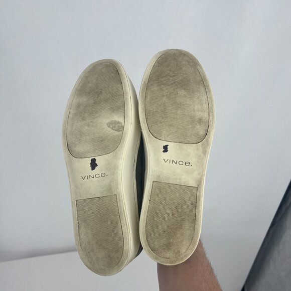 Vince Gray Suede Warren Eco Sneaker - Picture 9 of 12